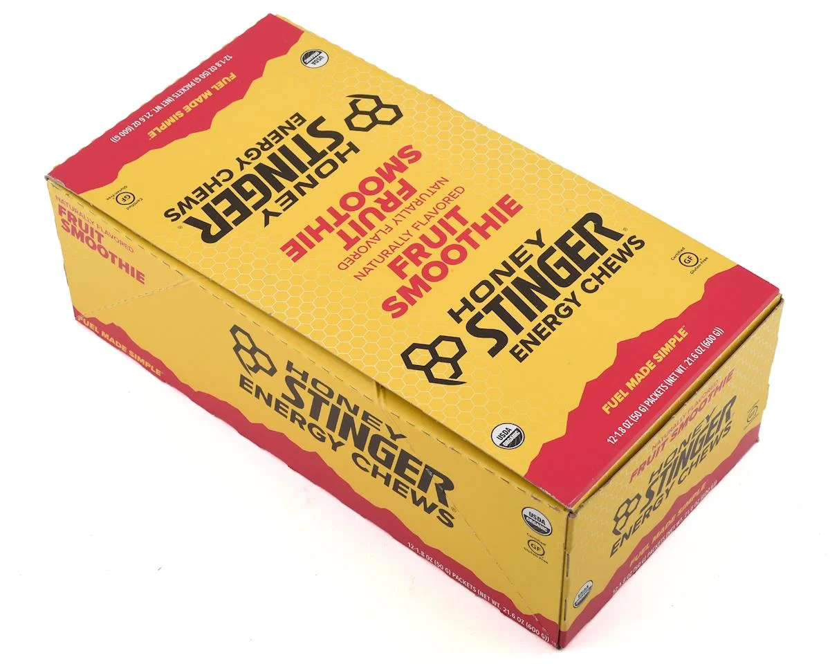 Honey Stinger Organic Energy Chews (Fruit Smoothie) (12 | 1.8oz Packets)